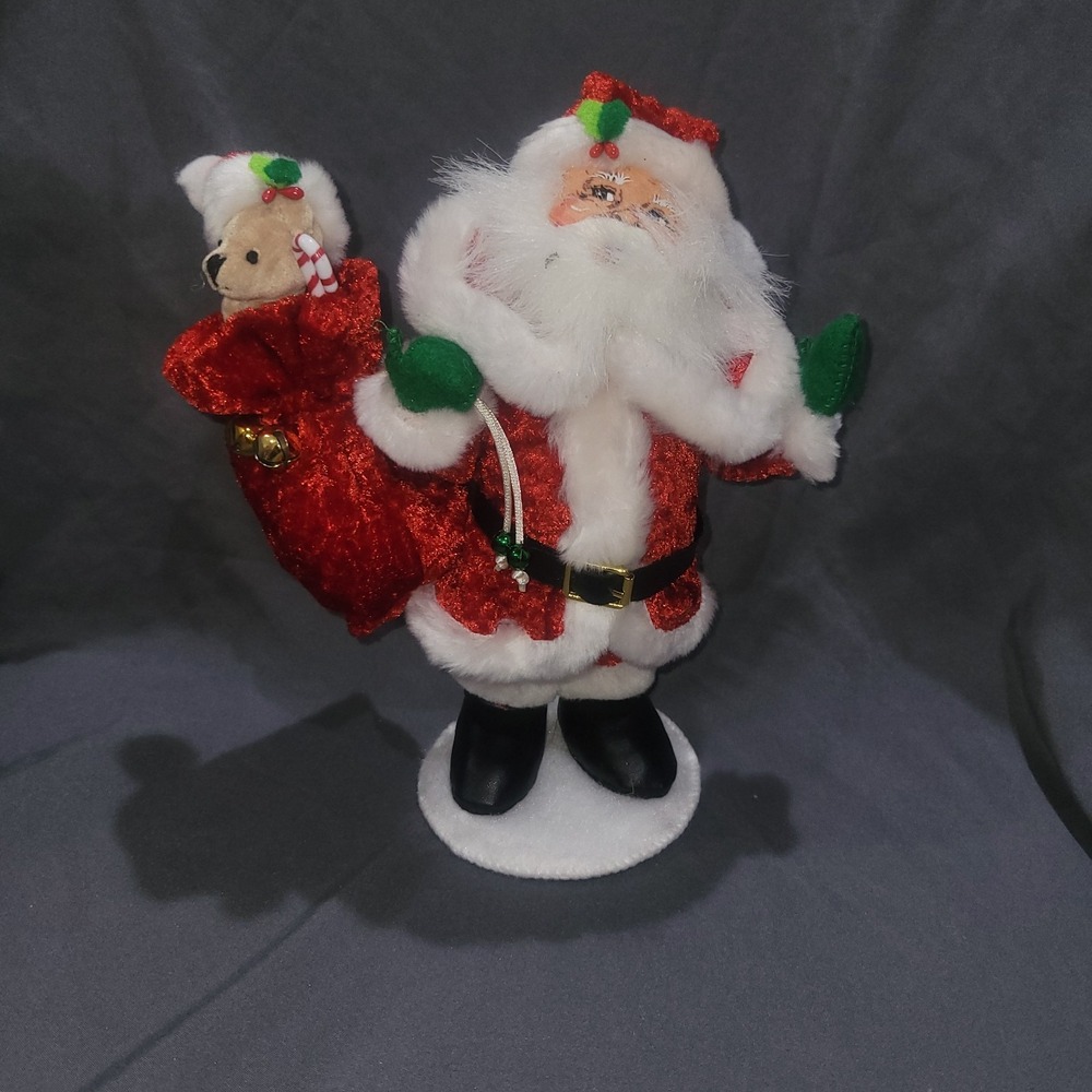 Annalee Christmas Santa Claus 9" Decor Doll 2012 NWT